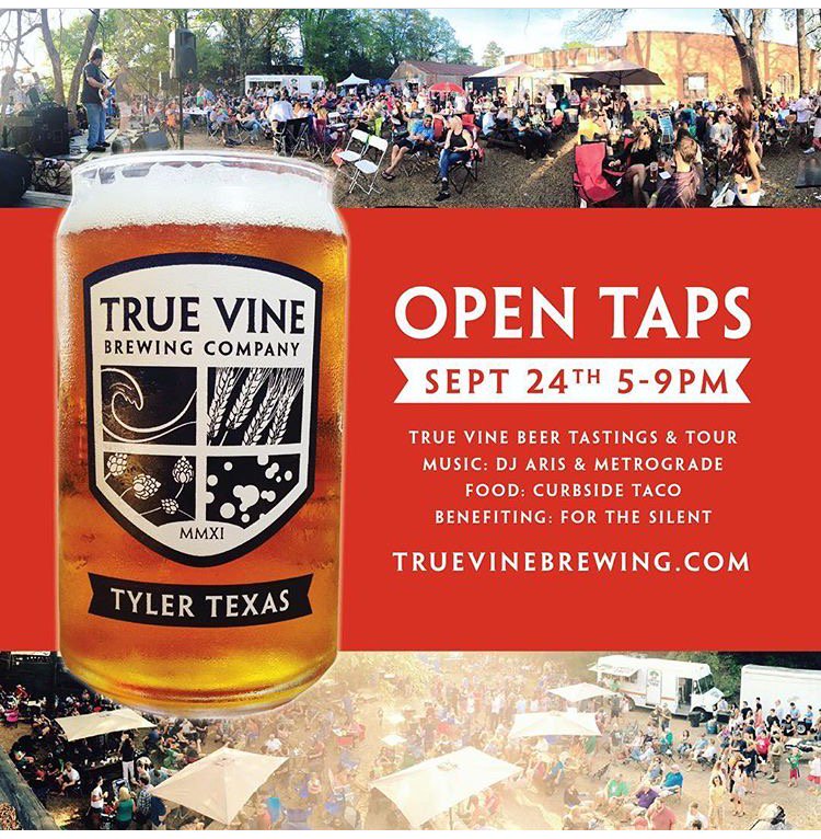 THIS Saturday we'll be at <a href="/truevinebrewing/">True Vine Brewing</a> OPEN TAPS from 5-9pm! It's going to be a wonderful time! Come out &amp; bring your friends! #opentaps