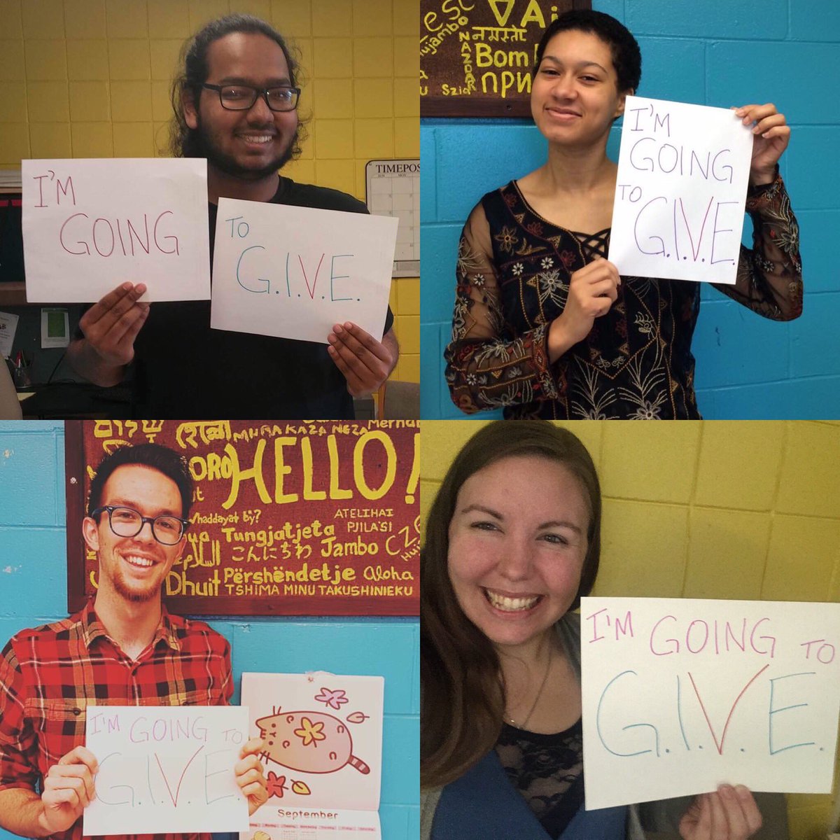 svbmun's tweet photo. So many @MemorialU students are excited for #GIVE2016 tomorrow... There's a way for everyone to Get Involved and Volunteer! @MUNSU35 @GSUMUN https://t.co/Fwr9CJoTvv