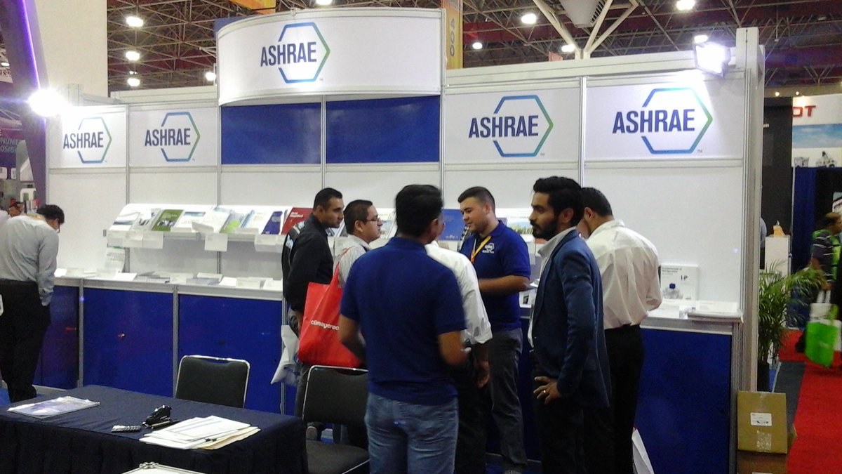 ASHRAE's booth at AHR Expo in Monterrey the place to be!