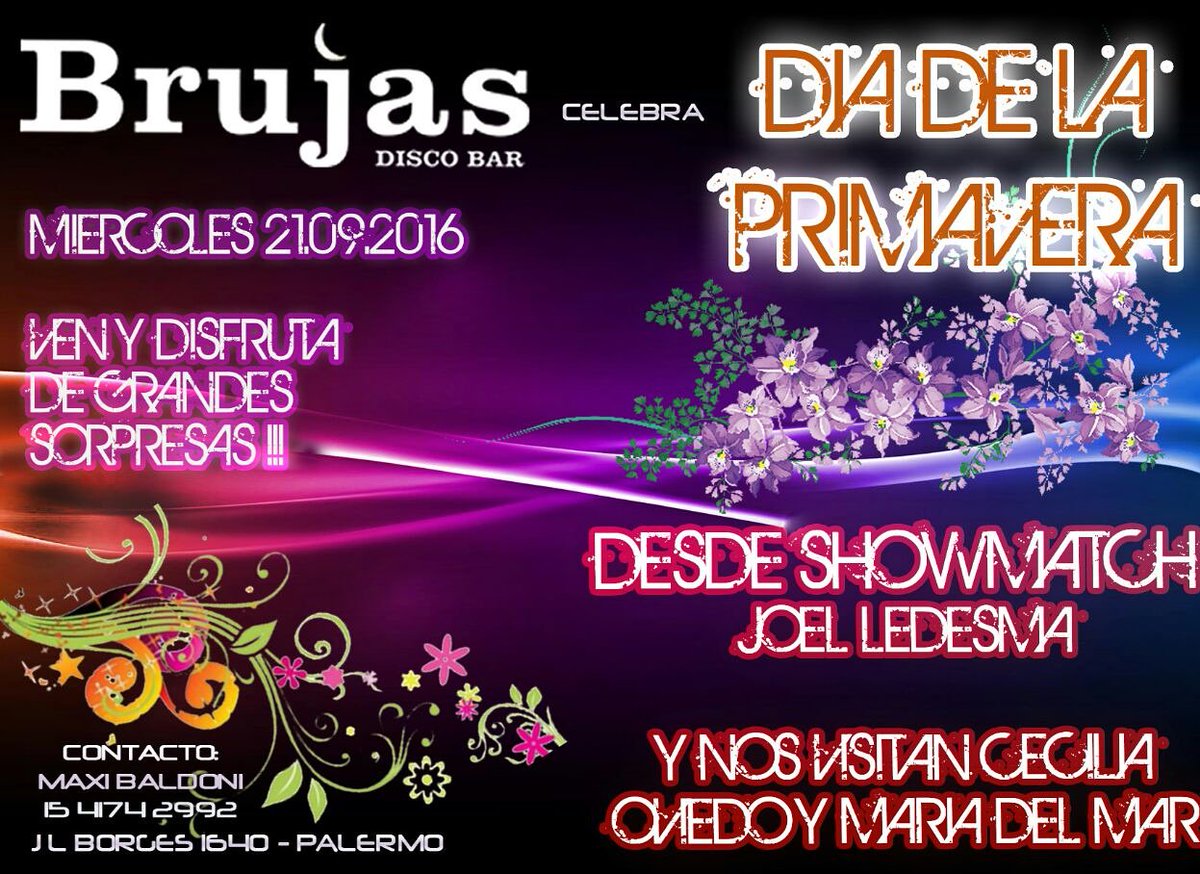 okmarimar's tweet photo. Nos vemos esta noche! 
Todos a Brujas 👏🎉! @brujas_disco @CeciOviedoUnica @08Joelledesma https://t.co/plFqxn6PTd