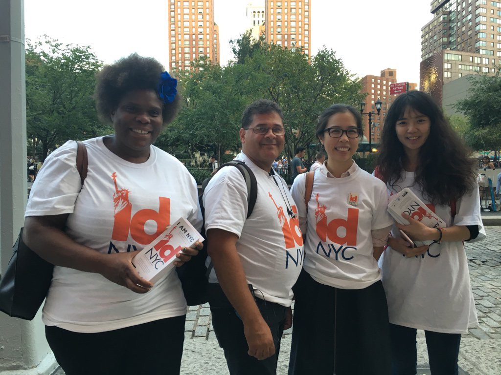 kennethlo's tweet photo. Bringing #IDNYCForAll to Union Square! https://t.co/RIrzqYCTxf