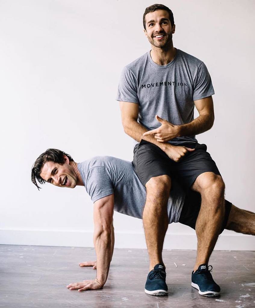 The crew over at <a href="/movement108/">Movement108</a> taking the weighted plank to new heights... Detroit blue Chill Pills #unitedbymotion …