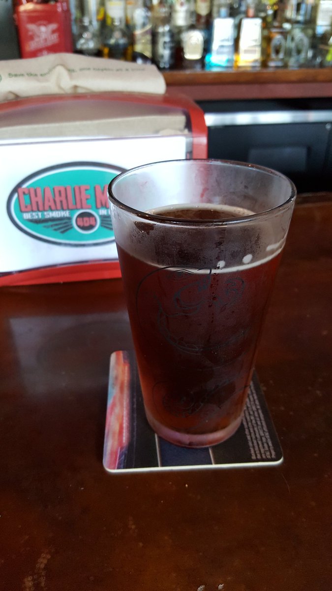 Can't pass up <a href="/duesouthbrewing/">Due South Brewing</a> Caramel Cream Ale at <a href="/CharlieMacs404/">Charlie Mac's</a> Great caramel flavor.  #beeroftheday #KeyWest