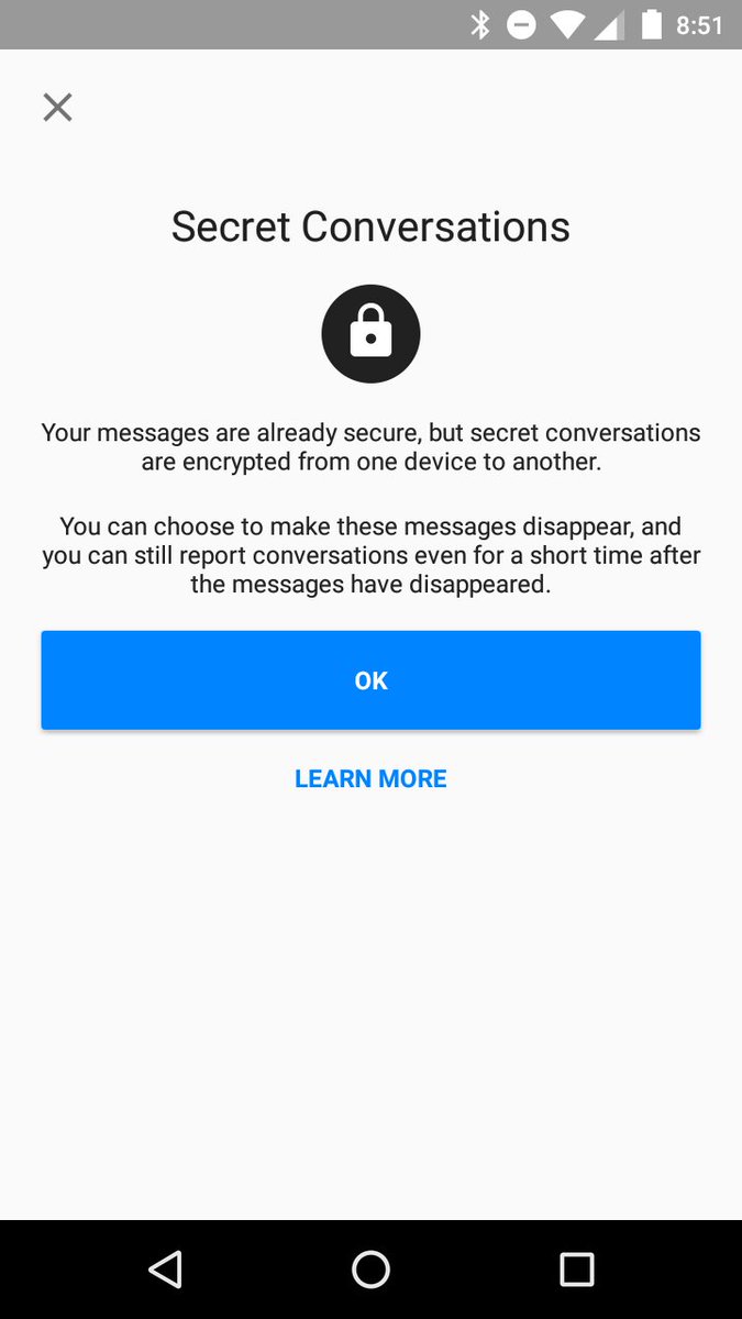 This seems like a good idea for sending personal information via messenger but there are people who will use it for bad i.e bullies