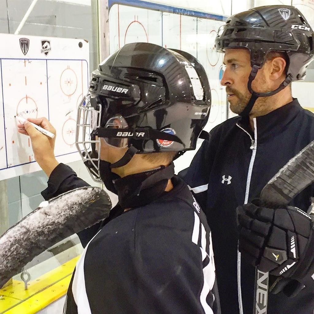 VimyAcademy's tweet photo. Damon was literally illustrating what it means to be a #VimyCORE ambassador. #proudteachers #vimyhockey #vimyproud … https://t.co/QoCBoijnff