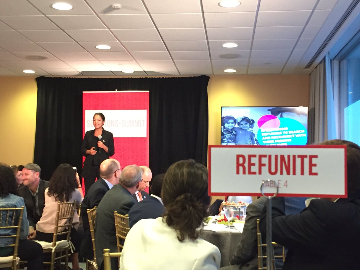.<a href="/idajeng/">Ida Jeng</a> from <a href="/refunite/">REFUNITE</a> highlights importance of pub-Pvt partnerships at #SolutionsSummit <a href="/GlobalGoalsUN/">Global Goals</a>
