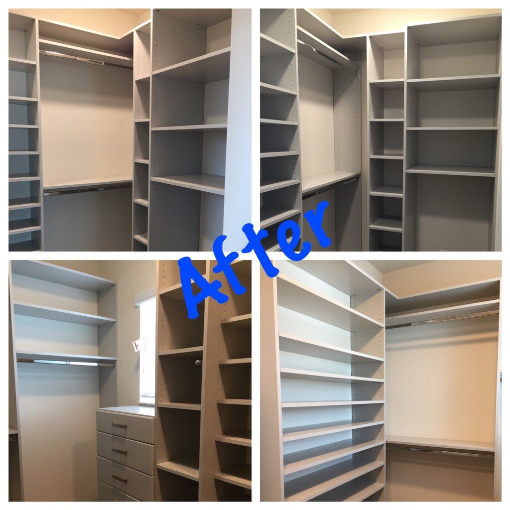 Before &amp; After #DreamClosets! Dreamclosetsllc.com (941)565-4887