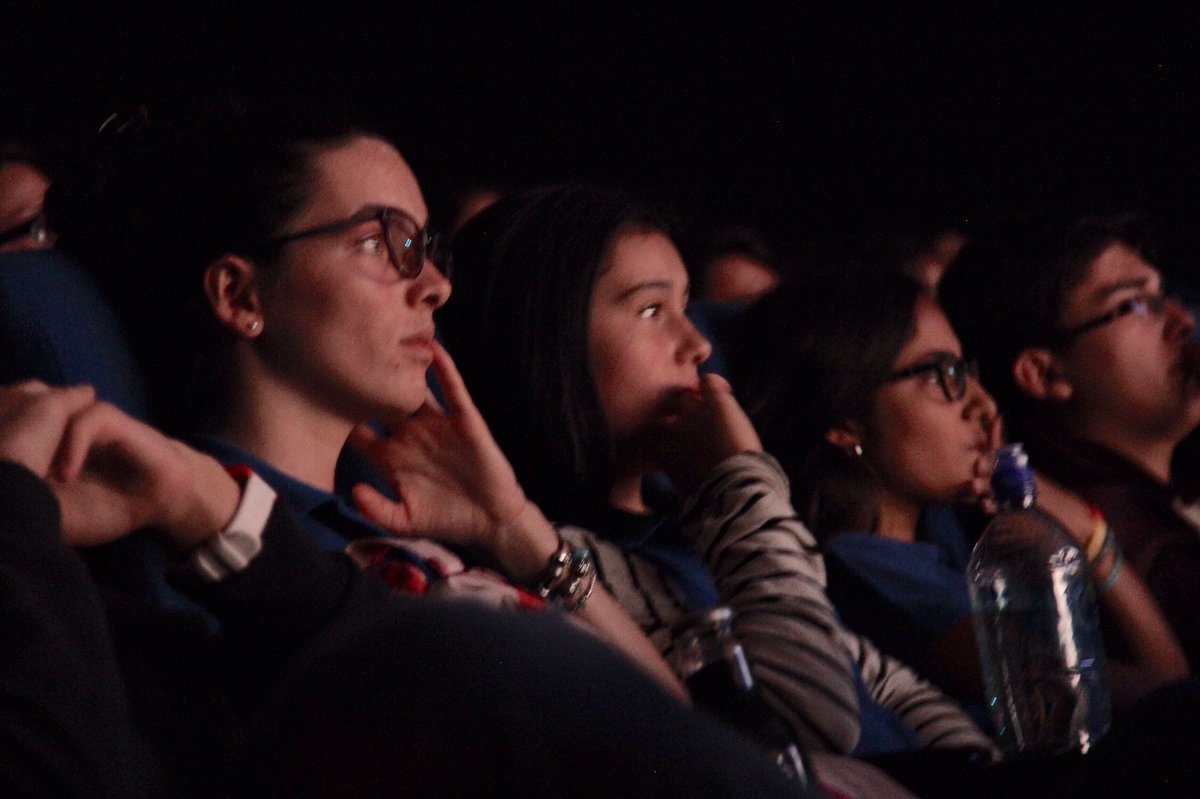 andreasparkler's tweet photo. High school students from across San Jose screen #FirstLadyof the Revolution. Focused & They hungry for more! @SparkMedia #Costa Rica https://t.co/YhKXycyMW3