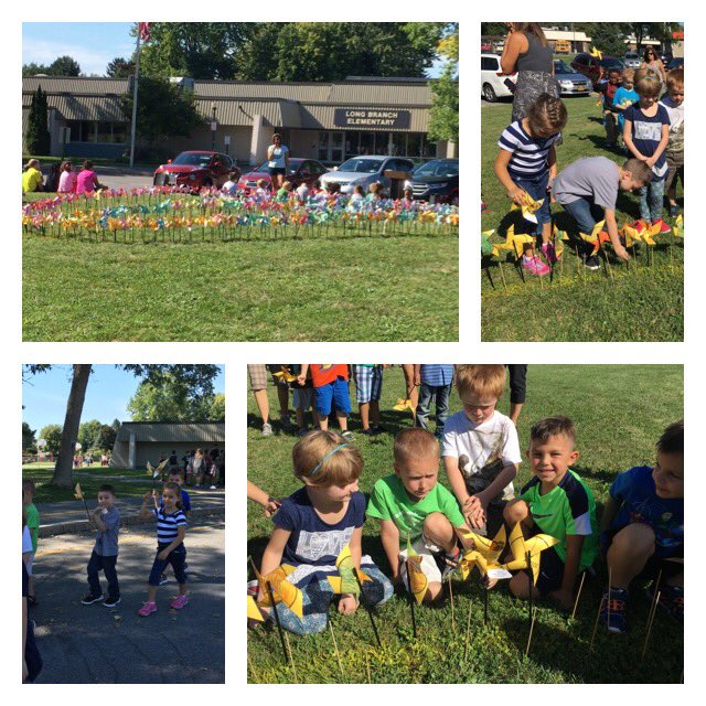 mpolkyLBE's tweet photo. Peace Assembly! #PinwheelsforPeace #lbeallaboutthekids @JenMatott https://t.co/v4Qh9XTA5O