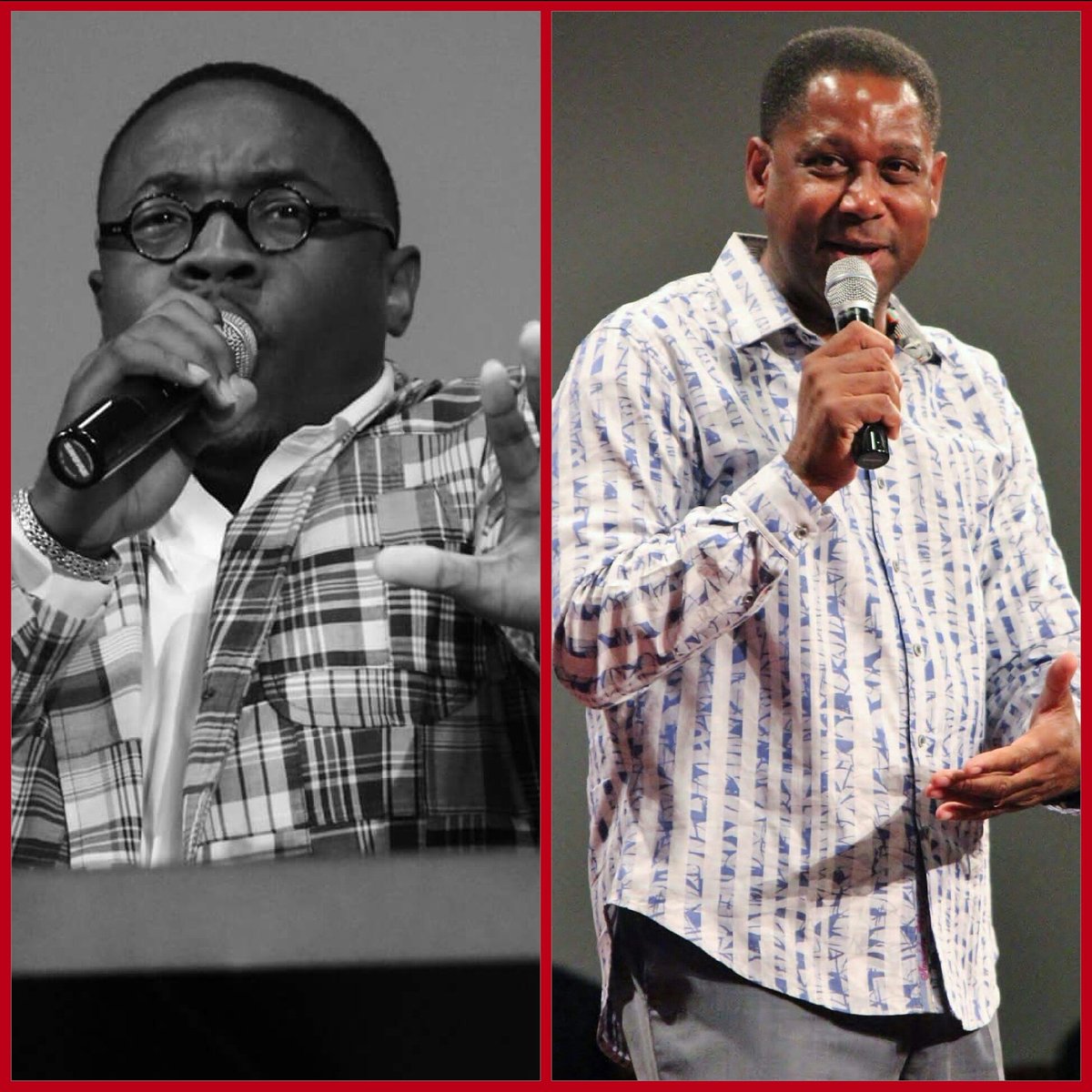 NewBIndy's tweet photo. Pastors Reginald Sharpe &amp; Jeffrey Johnson @ the @CircCityClassic &amp; Praise Worship Service.
Photo credit: @stephluvphotos 
#newbindy #CCC33 https://t.co/mKWwr6xmoT