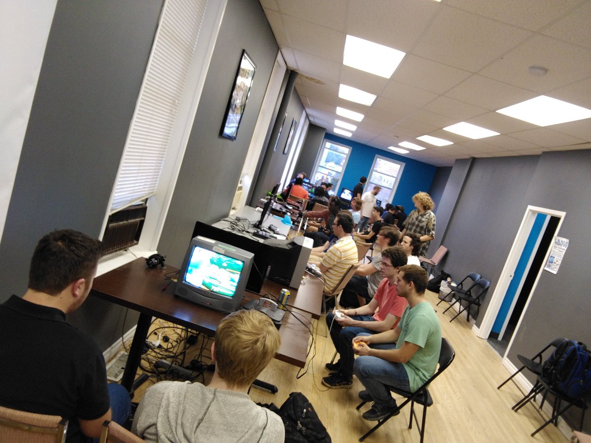 Liefx's tweet photo. Our going away party for @lvlupkw while we search for a new place! #allthegames https://t.co/8XR8kVy5sR
