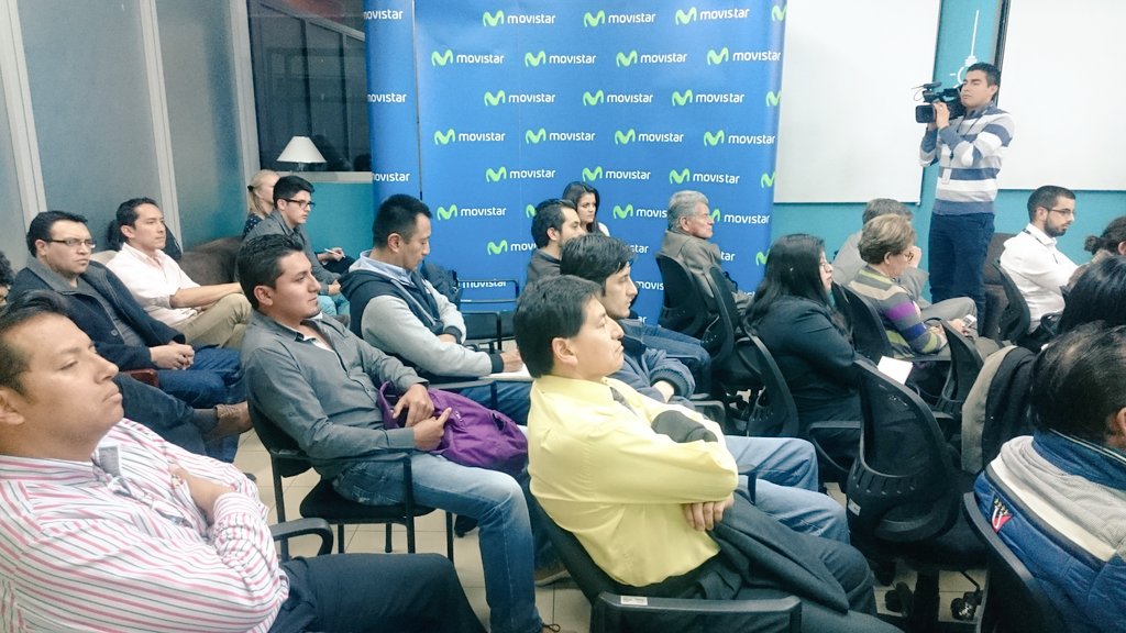 OtecelSA's tweet photo. #Millennials asisten a #Networking @CiudadYachay @MovistarEC #FWmillennials https://t.co/uc5jjiJTsg