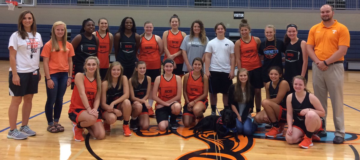sgchornethoops's tweet photo. Thanks to @trey_sherrill_5 and @frecklesthedog1 for coming this morning! https://t.co/KVK24WheL6