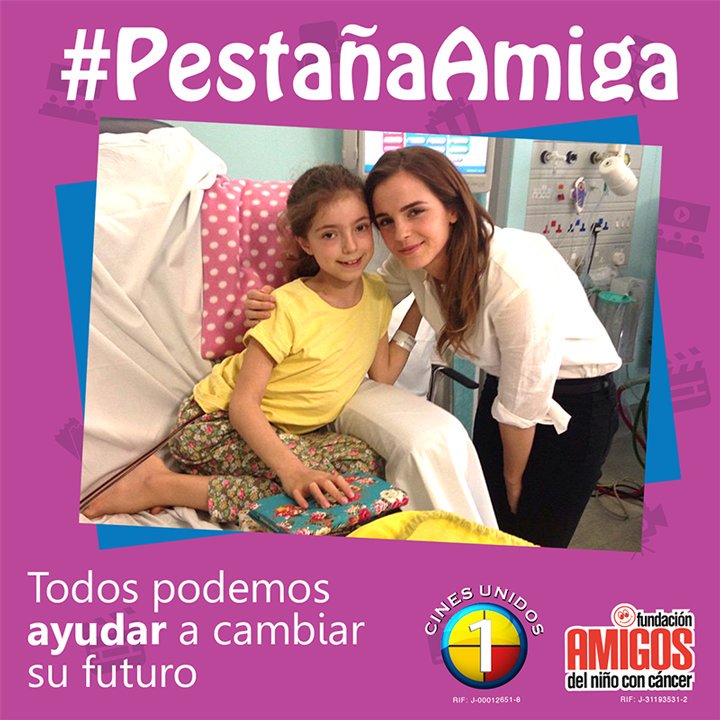 fninoscancer's tweet photo. Desprende la #PestañaAmiga, deposítala en los buzones de @CinesUnidos y #DaUnaParteDeTi. https://t.co/Cqmlac14cI