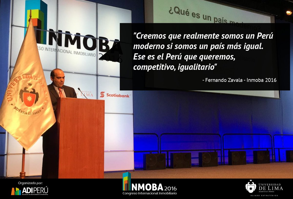 CongresoInmoba's tweet photo. Comienza su exposición el Presidente del Consejo de Ministros Fernando Zavala en #Inmoba2016 https://t.co/8I5yI36lrn