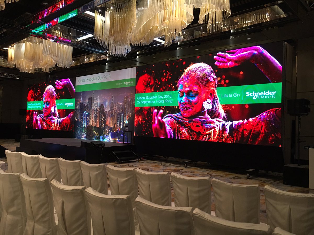 VenFig's tweet photo. @SchneiderElec to welcome 116 #suppliers to #HongKong. Partnerships, quality &amp; innovation are key themes. #gsd2016 https://t.co/XFl5jHRr9s