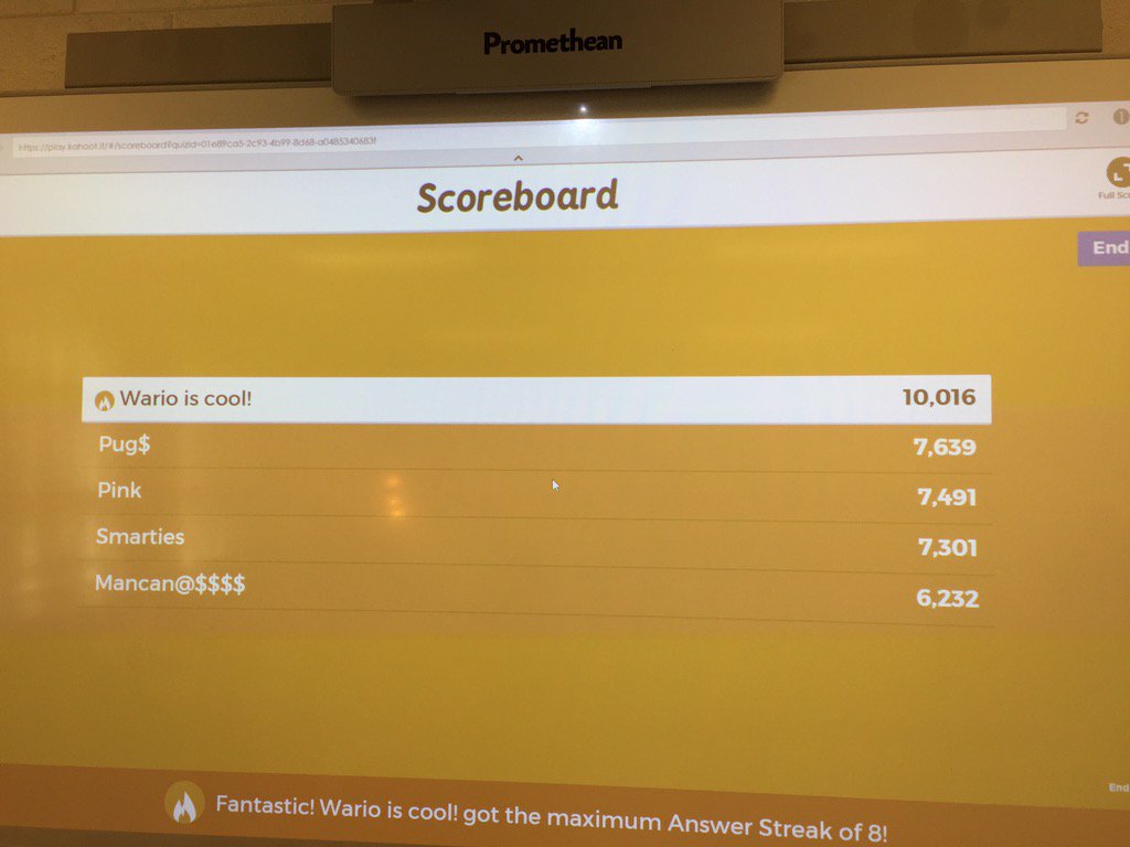 Ms_AndersonTAG's tweet image. When it&apos;s time to review our unit content, Kahoot is how we roll! #gamifyinglearning