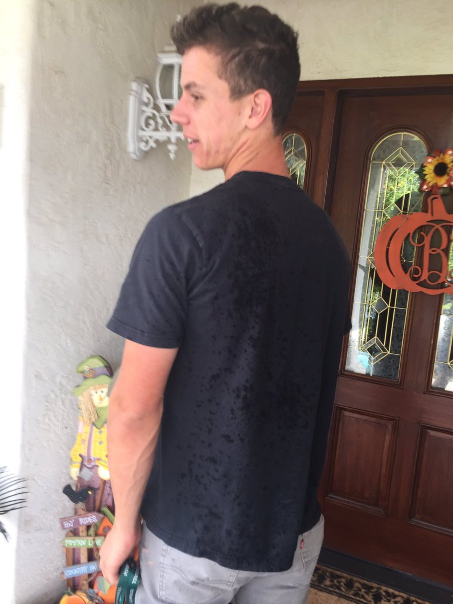 PHSBadgers17's tweet photo. James Belknap is out. #InTheBushes @teammobyhuge @assassins_17phs #purge https://t.co/hohdU7mz5e