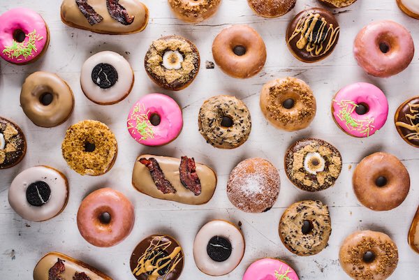 pagesdigital's tweet photo. Sydney's favourite artisanal donuts now have a shopfront. Oh and there'll be free donuts on Saturday: https://t.co/sSbi8CoLHn #grumpydonuts https://t.co/L99R9kOz0I