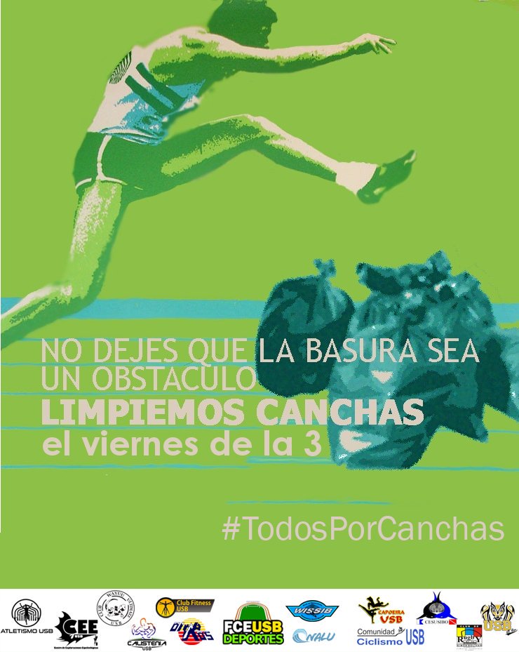 DeportesFCEUSB's tweet photo. En una #USBve en crisis canchas es el área con menos recursos, tú puedes apoyarla #TodosPorCanchas https://t.co/ej55ROXI49