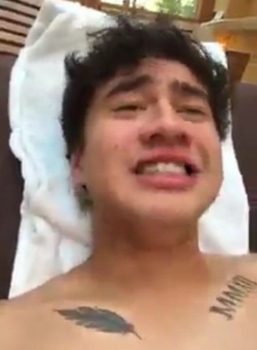 5SOStaff's tweet photo. When he nut but you keep suckin https://t.co/htansbhxA0