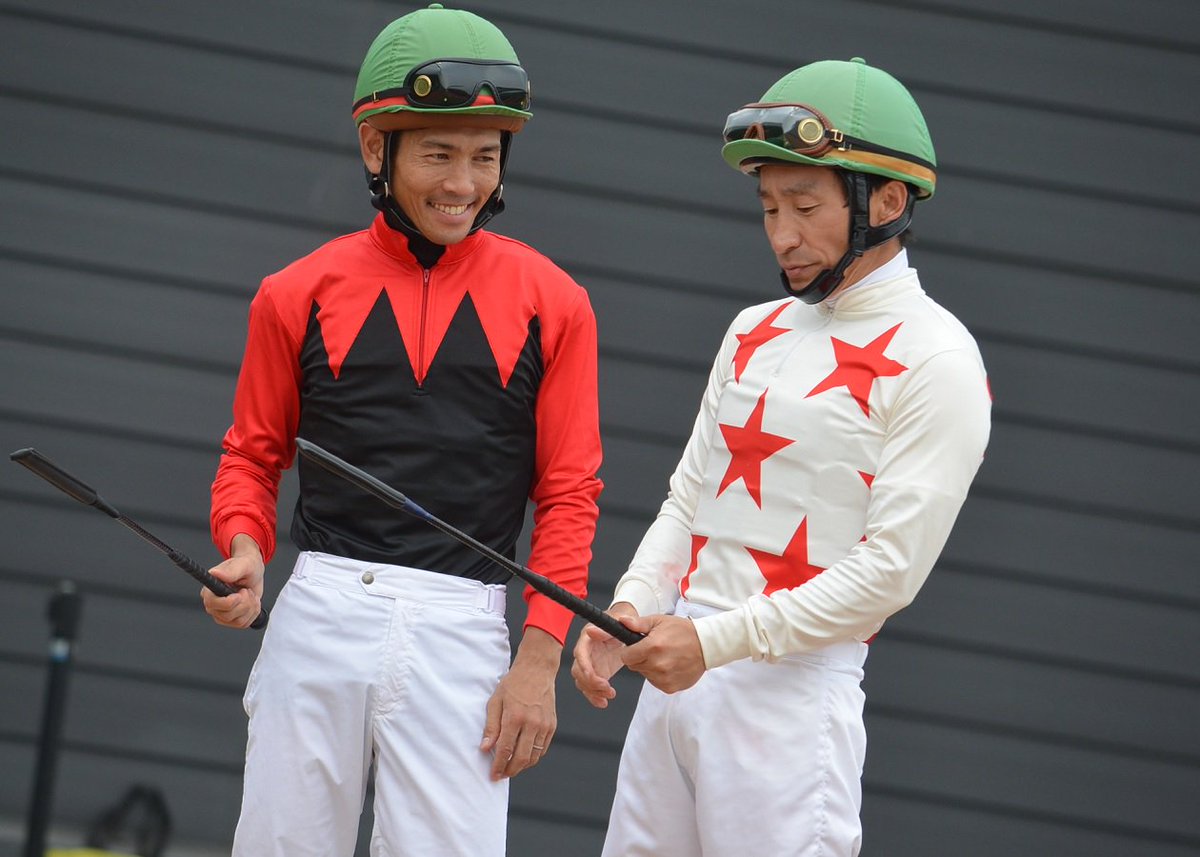 K K Twitter પર とある中山競馬のグランプリロード ムチについて語り合う戸崎圭太 横山典弘 この2人の談笑シーン見るのは珍しい