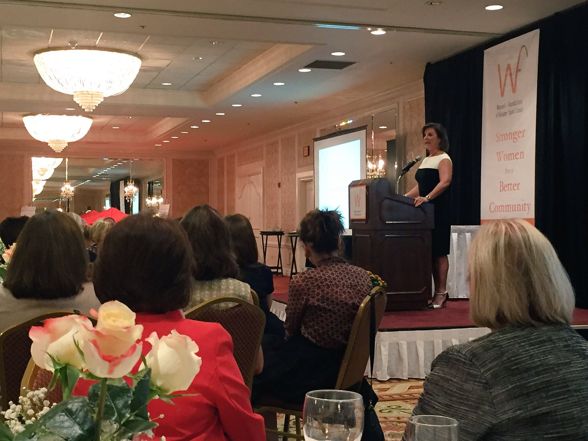 notlizaposkin's tweet photo. "A success for one of us is a success for all of us." -@SusanSolovic #MakingaDifference2016 @WFSTL https://t.co/vvVmNes27L