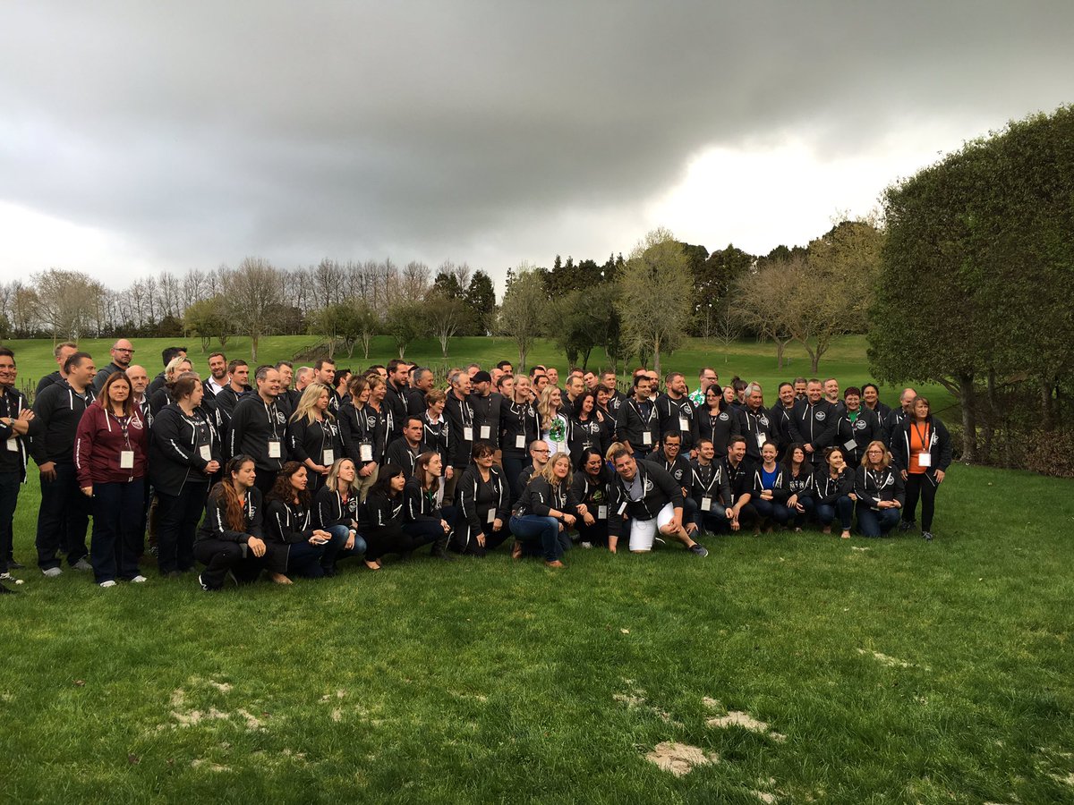 The crew! #thlleadership @villamaria_wine