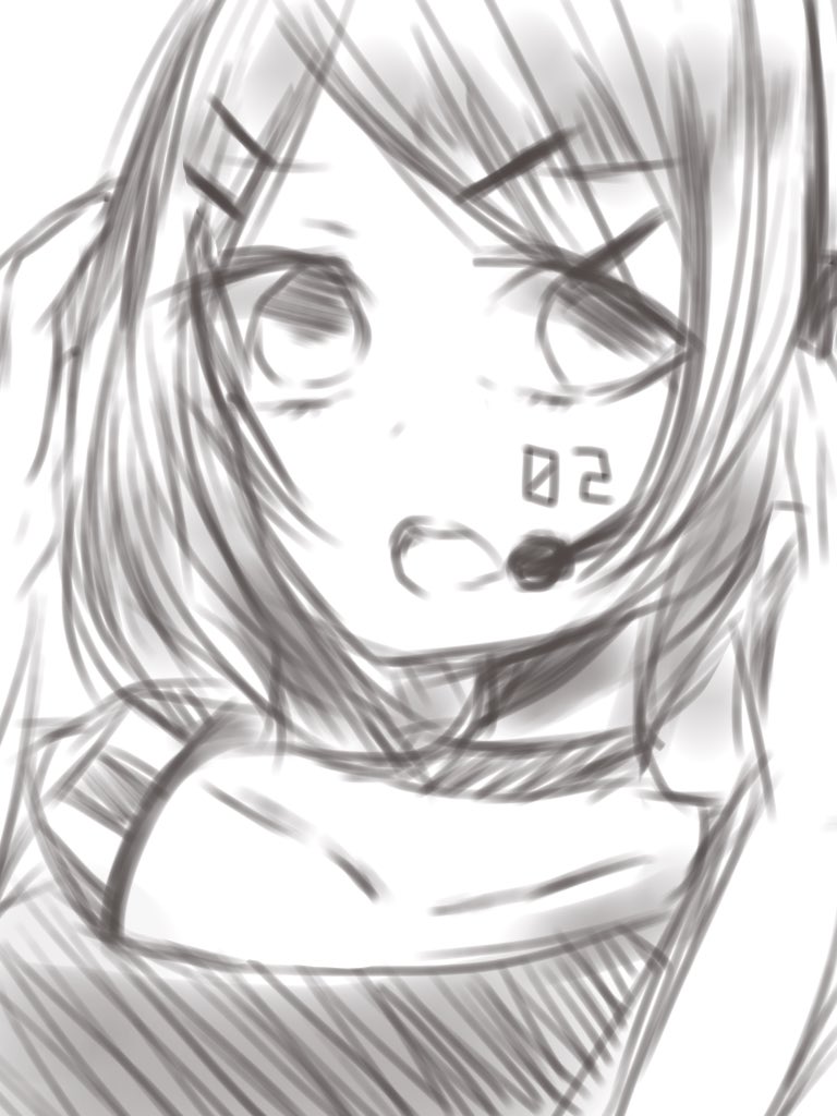 harumikn's tweet photo. 軽く落書き https://t.co/ijL5xAQJ9z