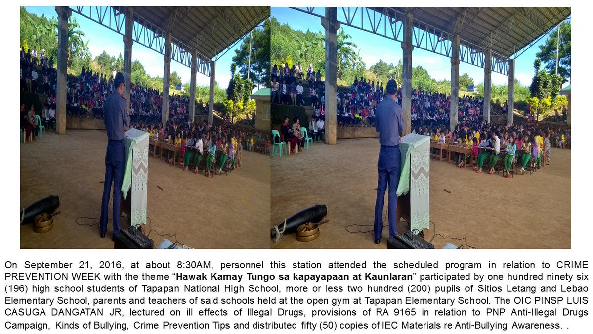 PNPBauko1's tweet photo. #ProjectDoubleBarrel
#PatrolPlan2030
#EnhanceCommunityAwareness
@comila_cornelio @Helpsolve_crime @pio_mtprovppo https://t.co/T1YSezs31X