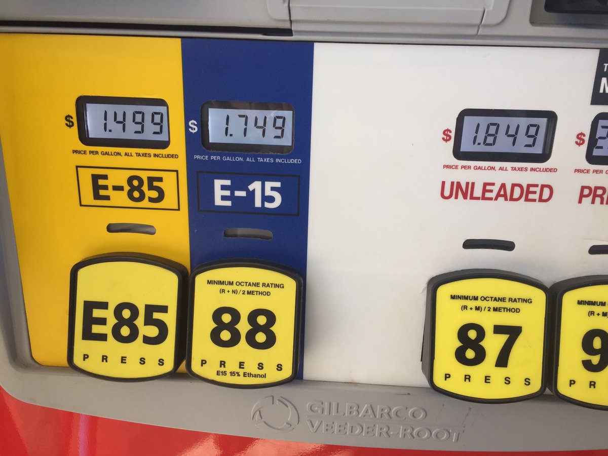Thanks to <a href="/kumandgo/">Kum & Go</a> for offering motorists in Springfield, Mo great choices at the pump! #spfg #e15 #fuelfreedom