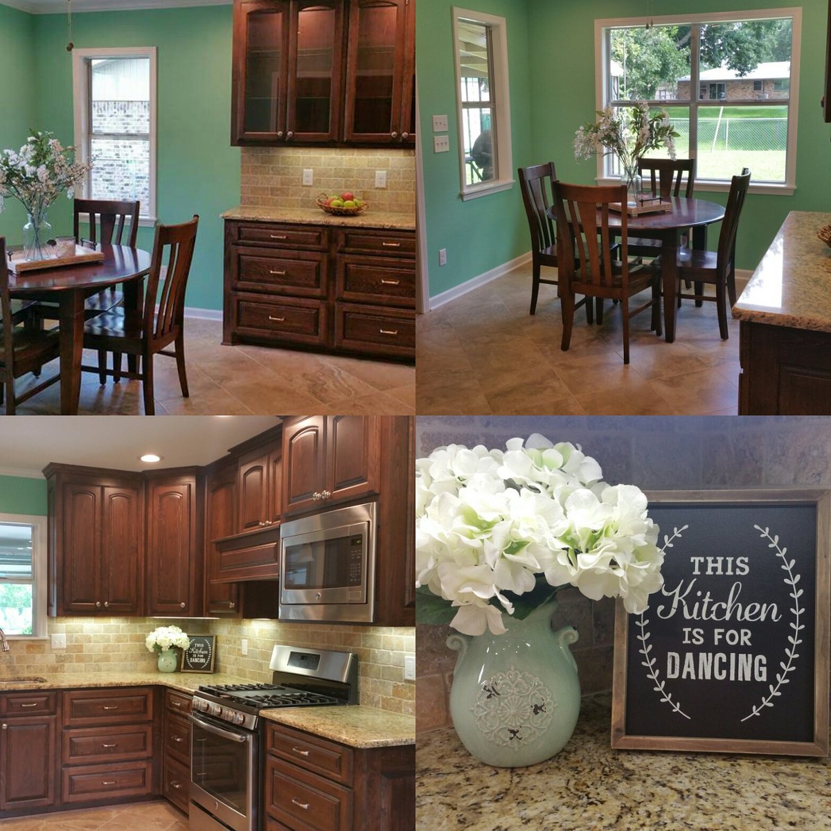 AshleysBC's tweet photo. Who loves this @SherwinWilliams #RetroMint walls with these rich #bistrowalnut stained cabinets?
This #ashleysbuilding loves the 50s. https://t.co/bjpK1u2qSr