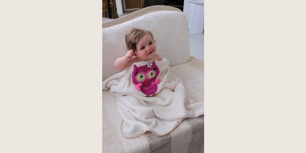 Wait until I tell you about my day . . . it was a hoot!! #OwlSnuggleBlanket #BabyGear #SozoUSA