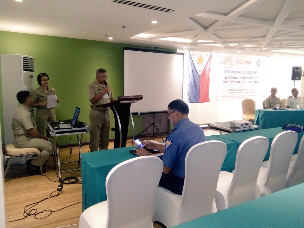 rdpro12's tweet photo. Atm: PCSUPT TRAIN, ARD attending the maritime inter agency safety&amp;security forum https://t.co/dOeugU48IJ