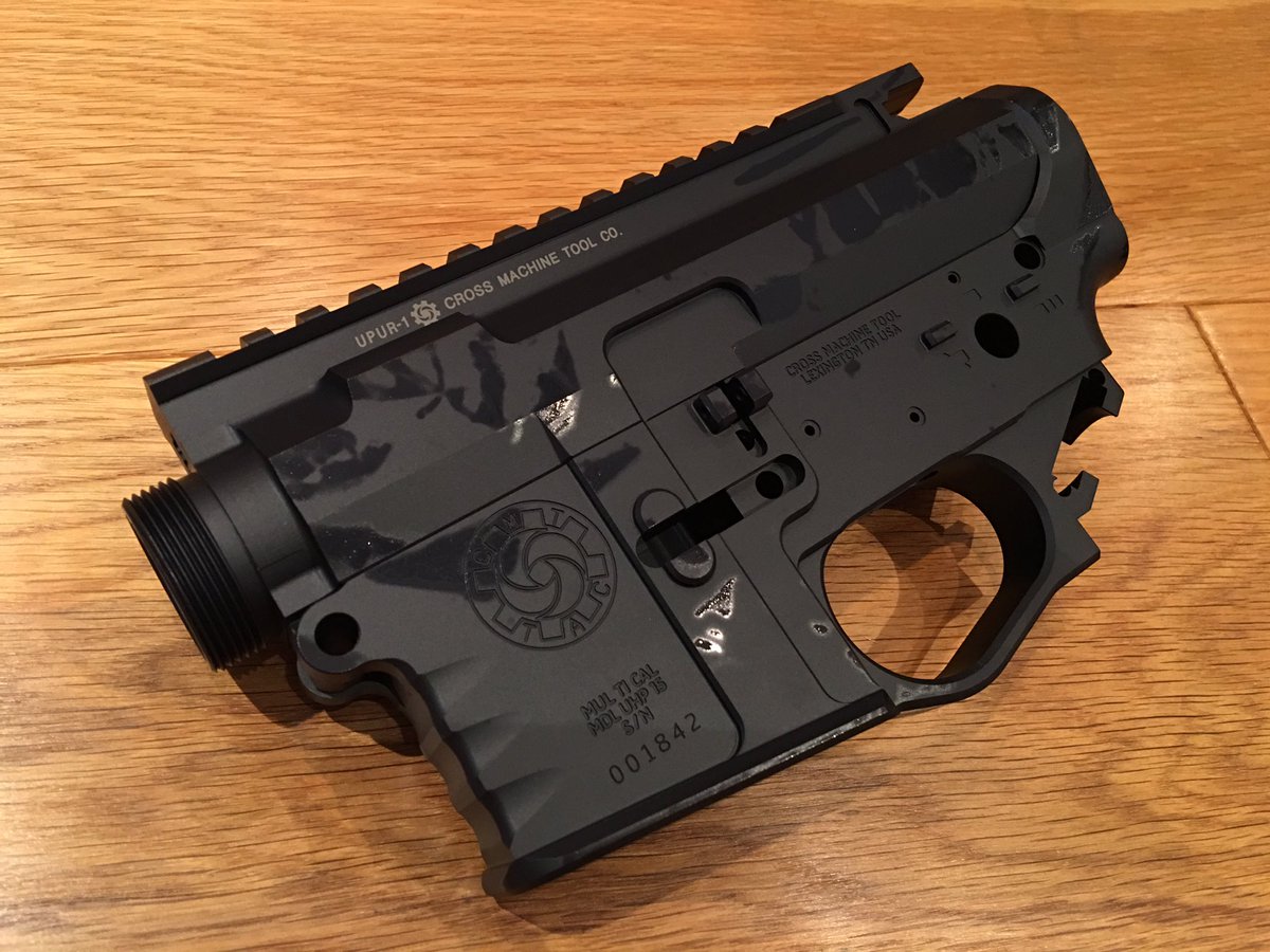 続いて、PTW用 RWA CMT Tactical ライセンス CNC レシーバーセットに