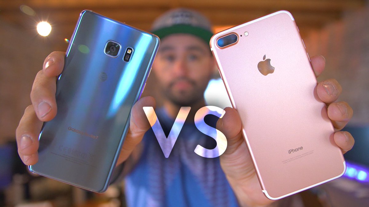 NEW VIDEO - iPhone 7 Plus vs Galaxy Note 7! mcmx.in/2d18FAF