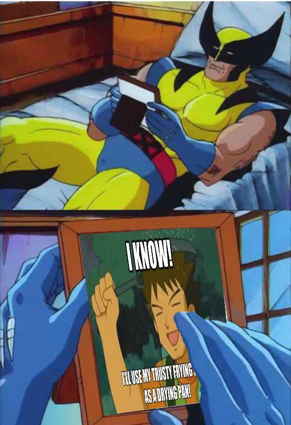 PokeProblems365's tweet photo. Deep down we all miss him and his horrible puns https://t.co/puTE4mOgtt