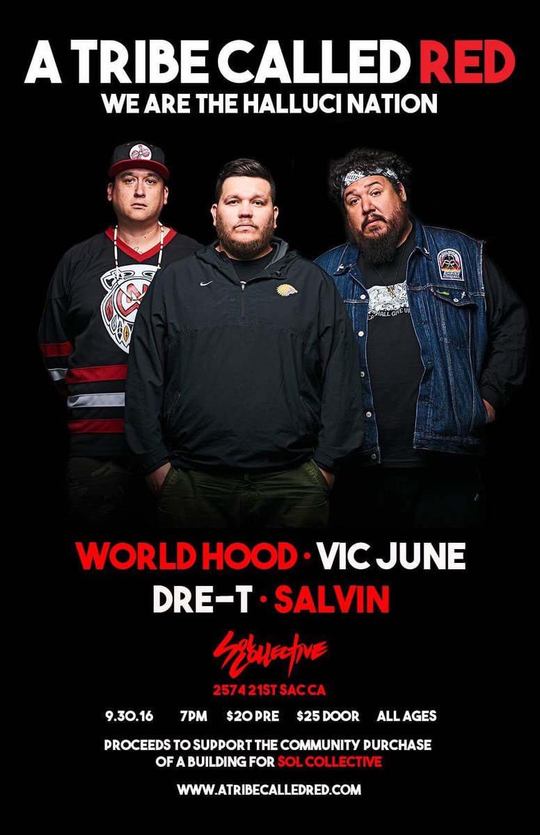 _salvinc's tweet photo. Performing alongside my brothas @atribecalledred and some of the #SolLifeMusic family next Friday! Only a few tix left! https://t.co/pguCiHVCT4