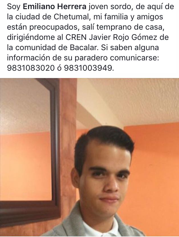 PAMARQUINTANARO's tweet photo. Ayudemos a localizarlo, por favor compartan https://t.co/xA4GVlPOJW