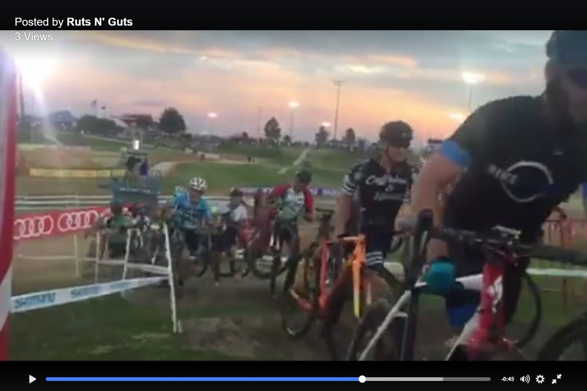 Representing strong at #CrossVegas <a href="/snowell1/">Spencer Nowell</a>  doing work. #pushwatts #interbike2016