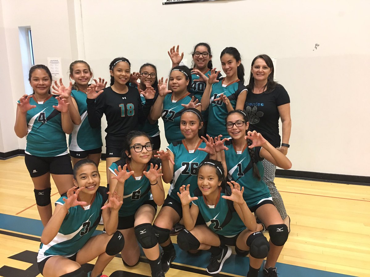 AnaPlayer_MHS's tweet photo. Both volleyball teams advancing in the tournament 🏐. Way to go Lady Bobcats! #Puentes_MS @7thPuentes https://t.co/7UPkGnOVjn