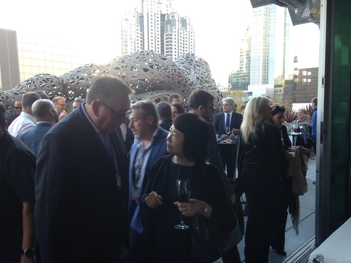 MichelMariet's tweet photo. Congratulation to our partners let's connect to grow our #opncloud business together https://t.co/VcVjoJfunX #emeaps #opncentral reception https://t.co/SCvjlDknxM