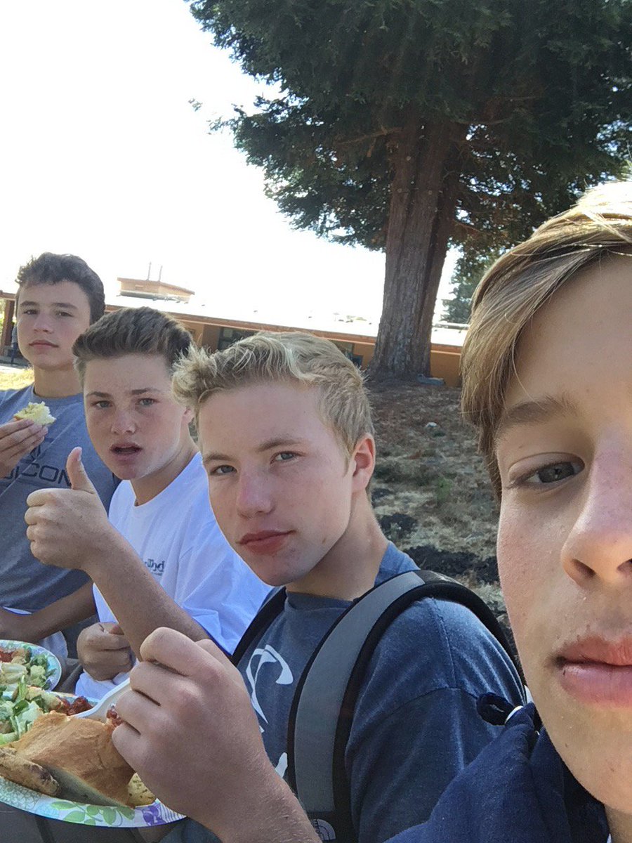 Campbellhosk's tweet photo. #miralatin pasta feed was multus bonus @reed_miramonte  @joehendu  @john_ricksen https://t.co/dVgAXfH67B