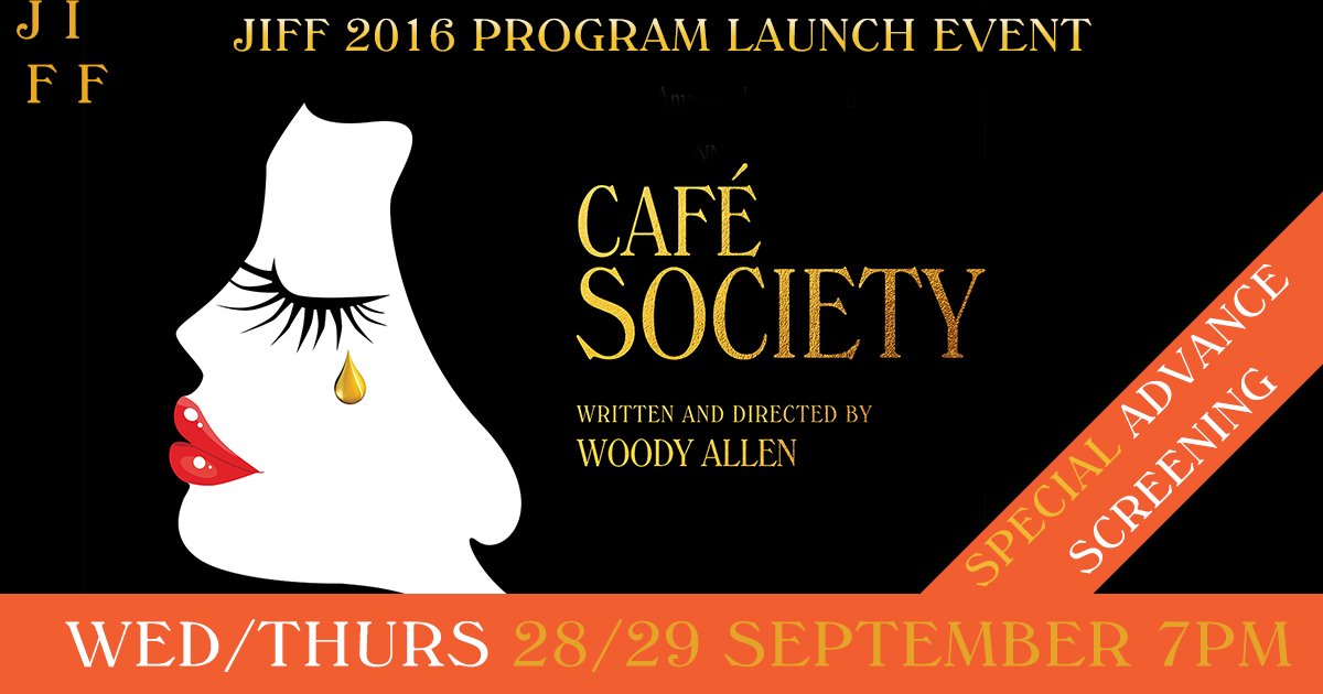 eOneANZ's tweet photo. Don't forget tickets are now onsale for #JIFF2016 Program Launch - Be the first to see #CafeSociety! @JewishIFF: https://t.co/MOZeVuQA5i https://t.co/UQhZA9AMO0