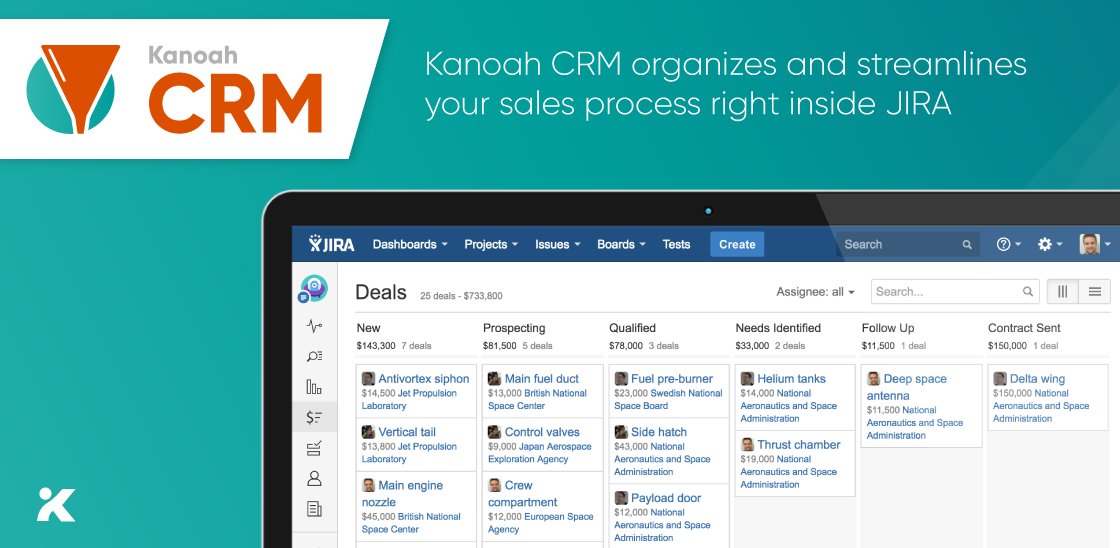 Kanoah CRM is at #codegeist: #Atlassian's add-on hackathon. Like it at: buff.ly/2cQ7Wls #JIRA