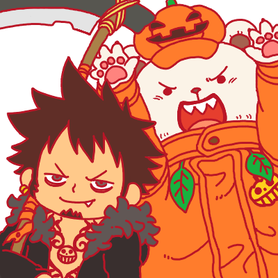 アイコンをハロウィン仕様にしました👻🎃