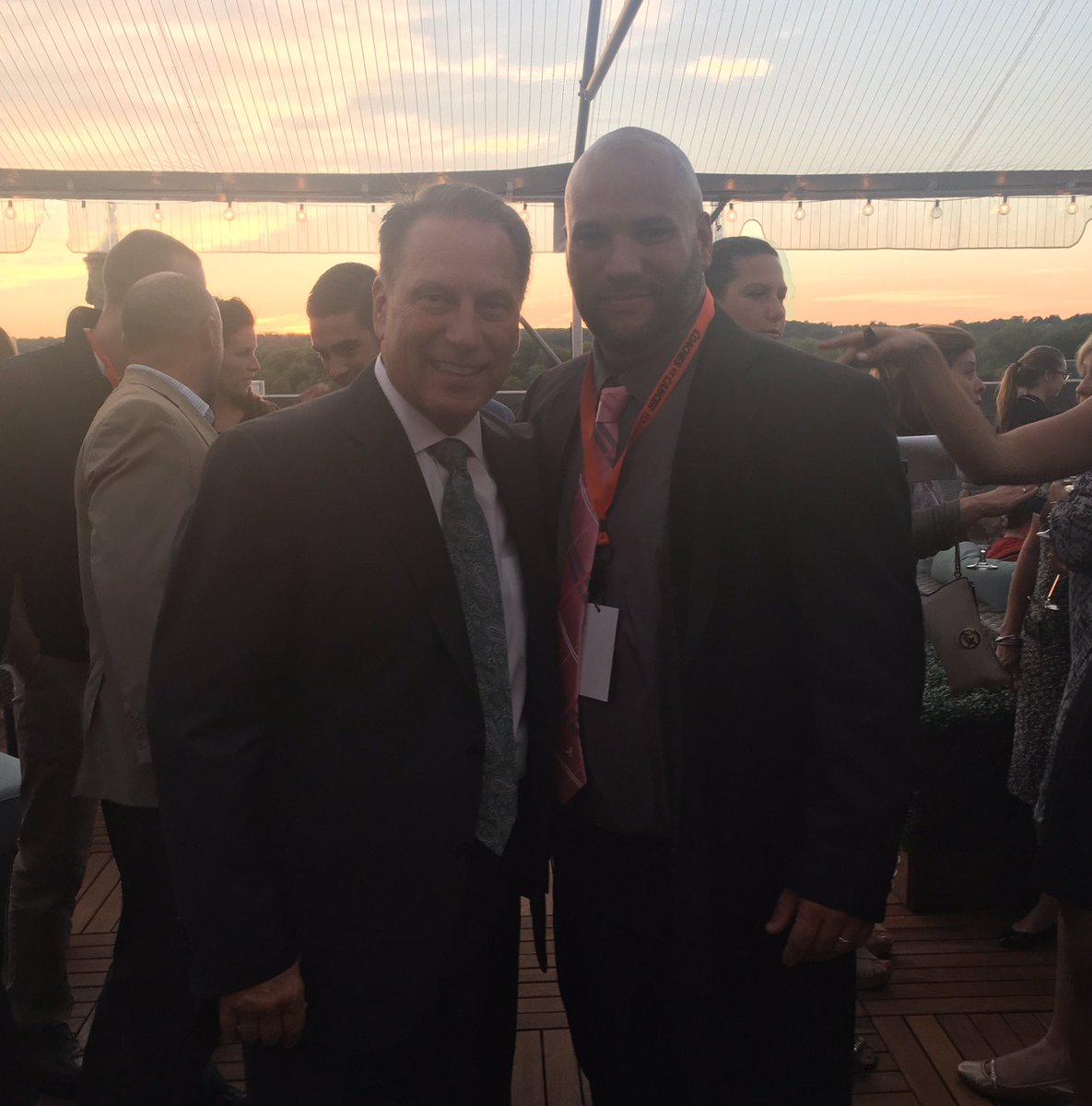 _DanielP_14's tweet photo. Great Time at a great event #CoachesVsCancer #FriendsOfJaclynFoundation #TomIzzo https://t.co/MZioK3Ufak
