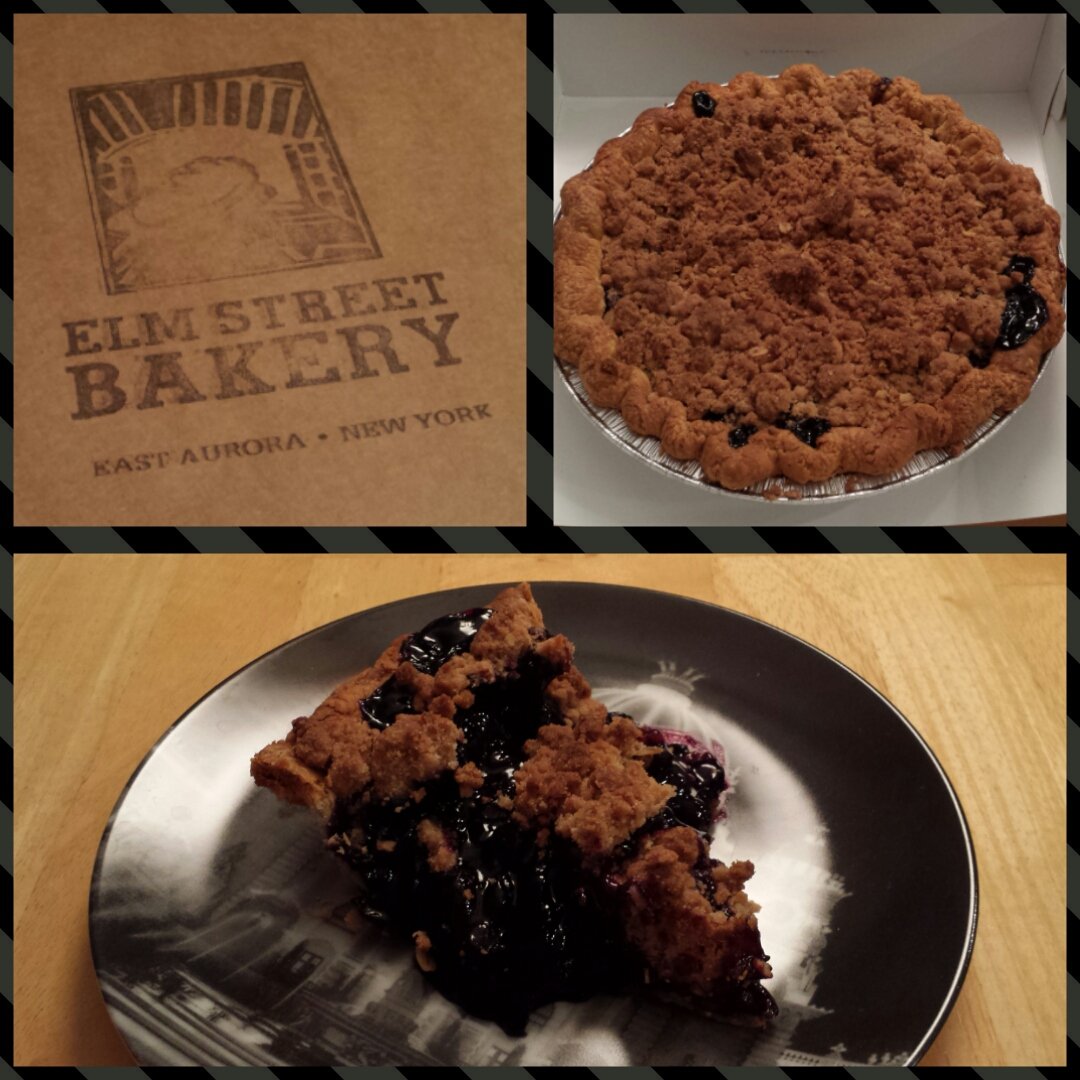 Look what <a href="/BLOJW/">Josh W.</a> brought home from <a href="/elmstreetbakery/">Elm Street Bakery</a> today! #ConcordGrapePie #Yum #FallIsHere