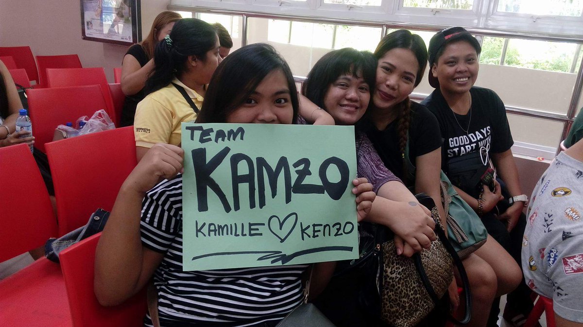 mommyChris1988's tweet photo. Team KamZo are ready to support&amp;meet you @kamillefiloteox Goodluck guys. ♡TeamHataw♡
#ShowtimeTwoTwoOThursday https://t.co/Tmv3XQYId4