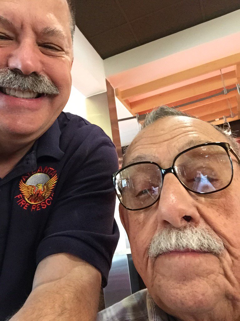 ChiefRubin's tweet image. Hanging with the Biggest Fire Chief - Getting the Wingspread Report out the door soon! @ChiefBruno @wingspreadVI